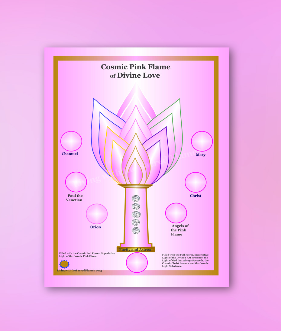 Cosmic Pink Flame of Divine Love