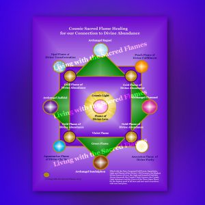 Cosmic Sacred Flame Healing for our Connection to Divine Abundance