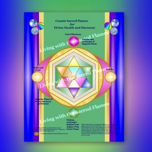 Cosmic Sacred Flames for Divine Health and Harmony