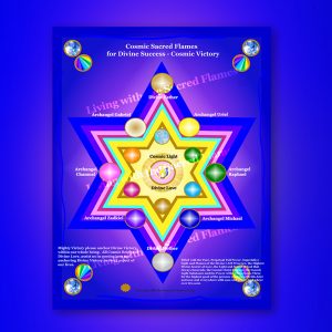 Cosmic Sacred Flames for Divine Success – Cosmic Victory