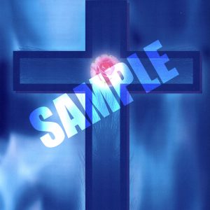 Blue Flame Cross