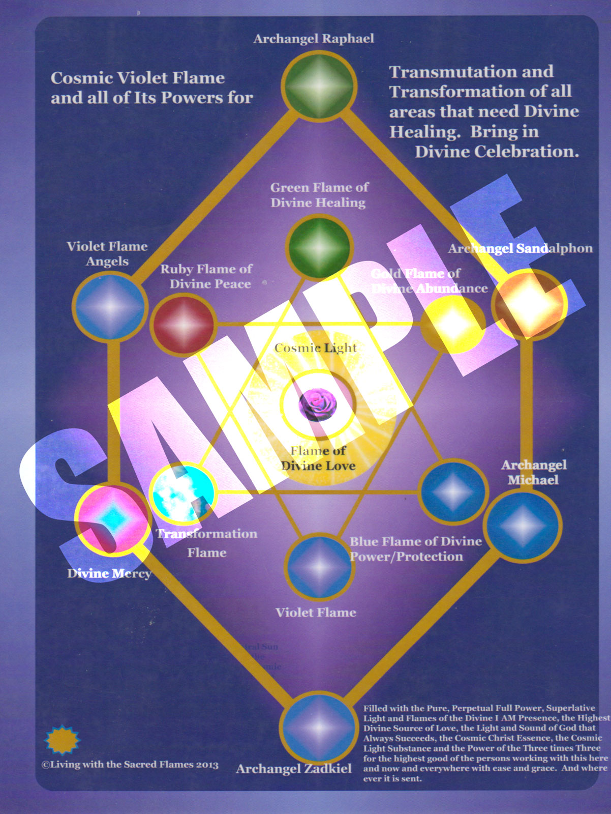 Cosmic Violet Flame and All of Its Power